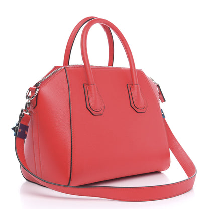 Givenchy Sugar Goatskin Small Antigona Red 3 of 9
