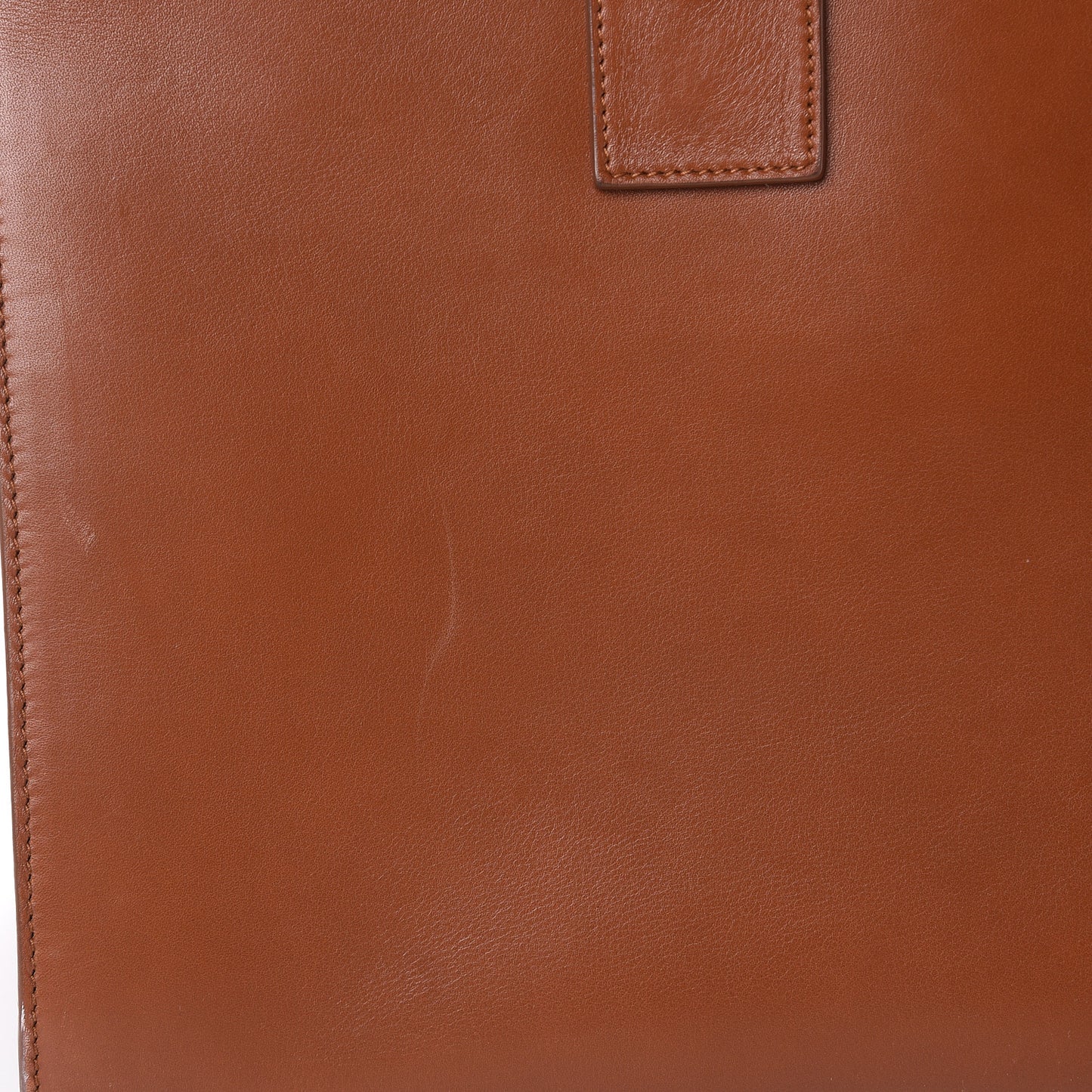 Calfskin Large Sac De Jour Carryall Cognac