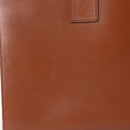Saint Laurent Calfskin Large Sac De Jour Carryall Cognac 13 of 32