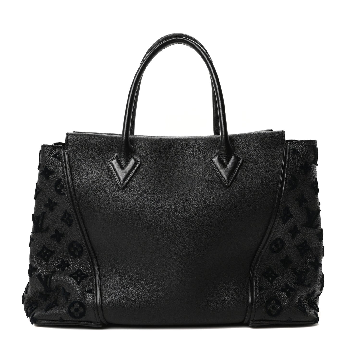Veau Cachemire Tote W PM Black