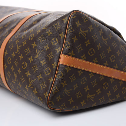 Louis Vuitton Monogram Keepall Bandouliere 60 10 of 17