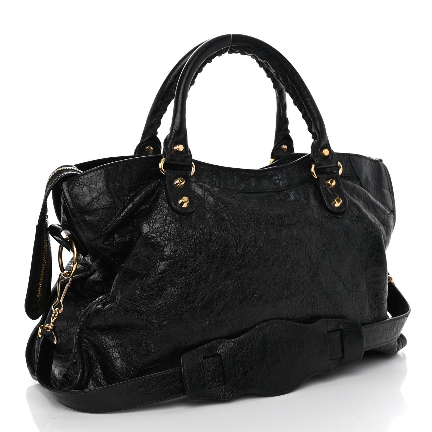 Agneau Classic Gold Hardware S City Black