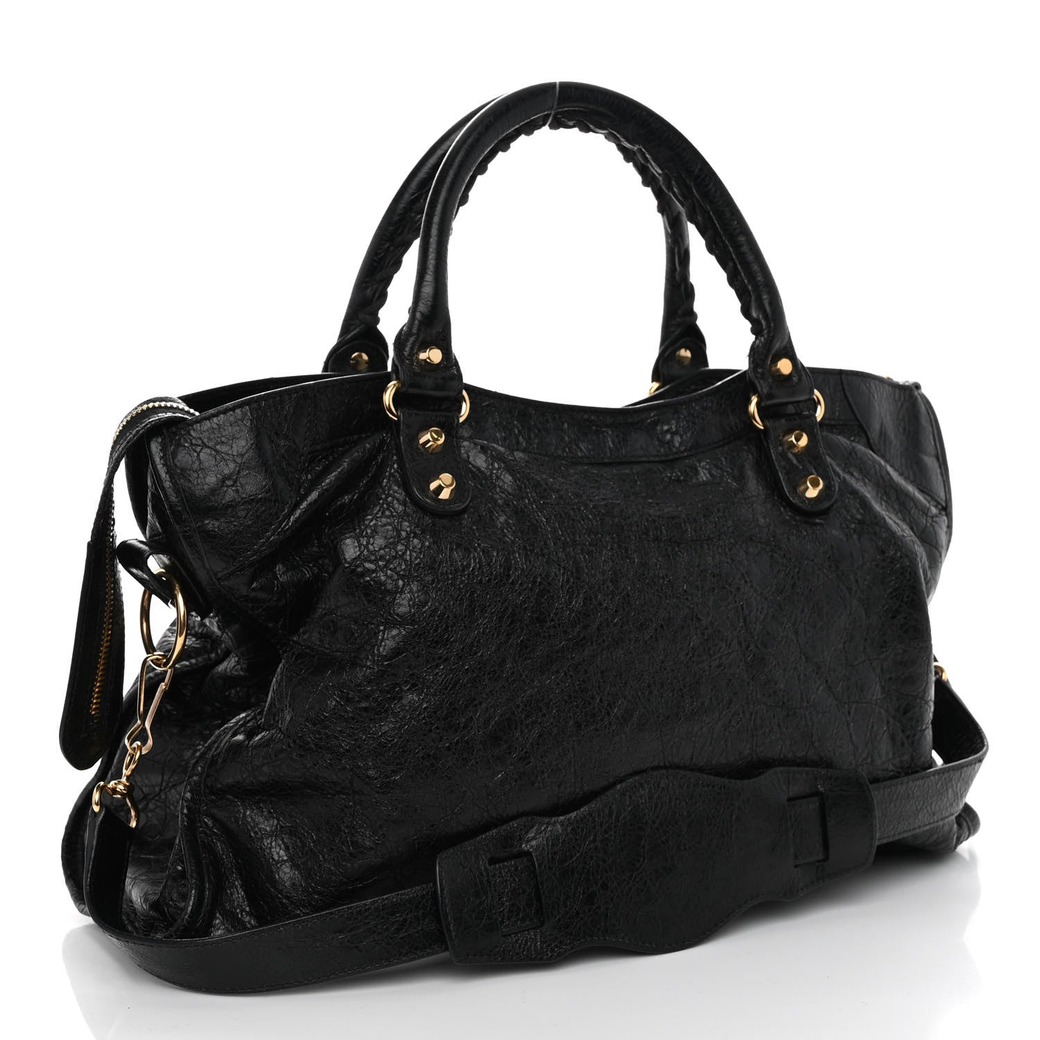 Balenciaga Agneau Classic Gold Hardware S City Black 4 of 10