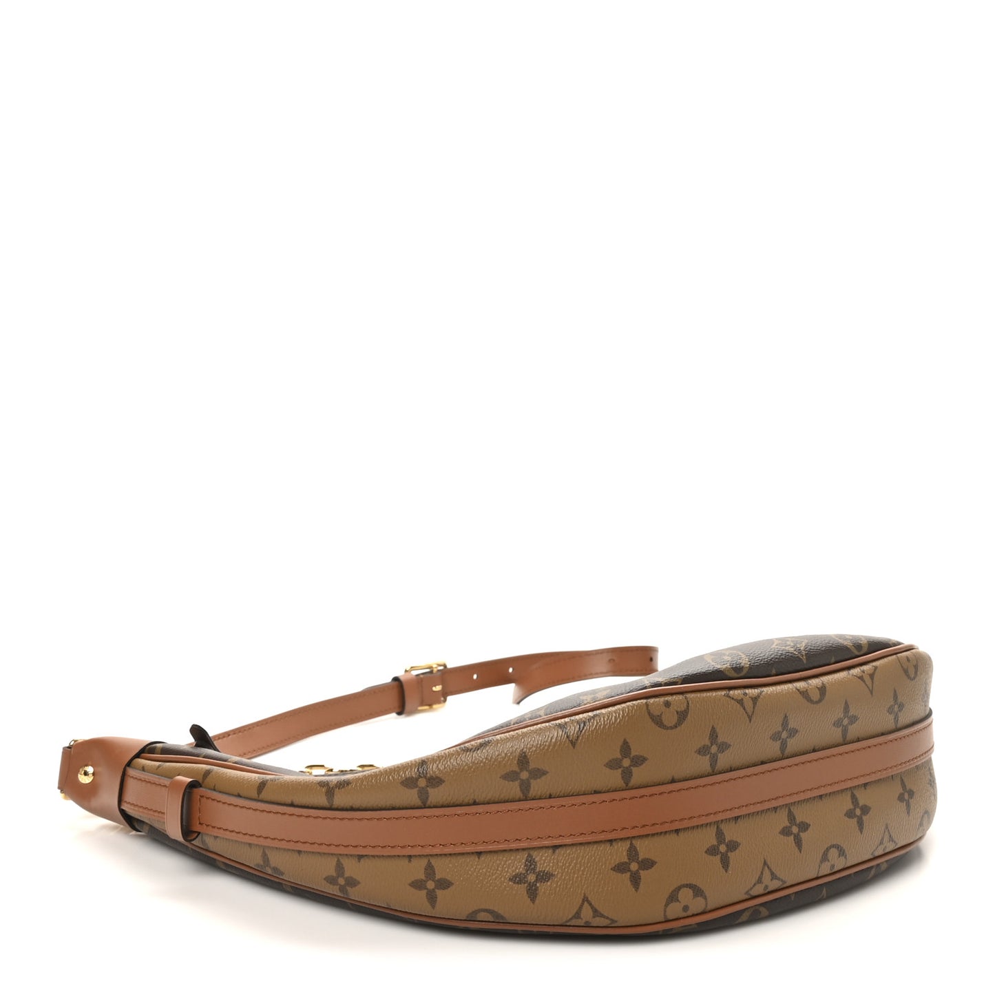 Reverse Monogram Loop Hobo