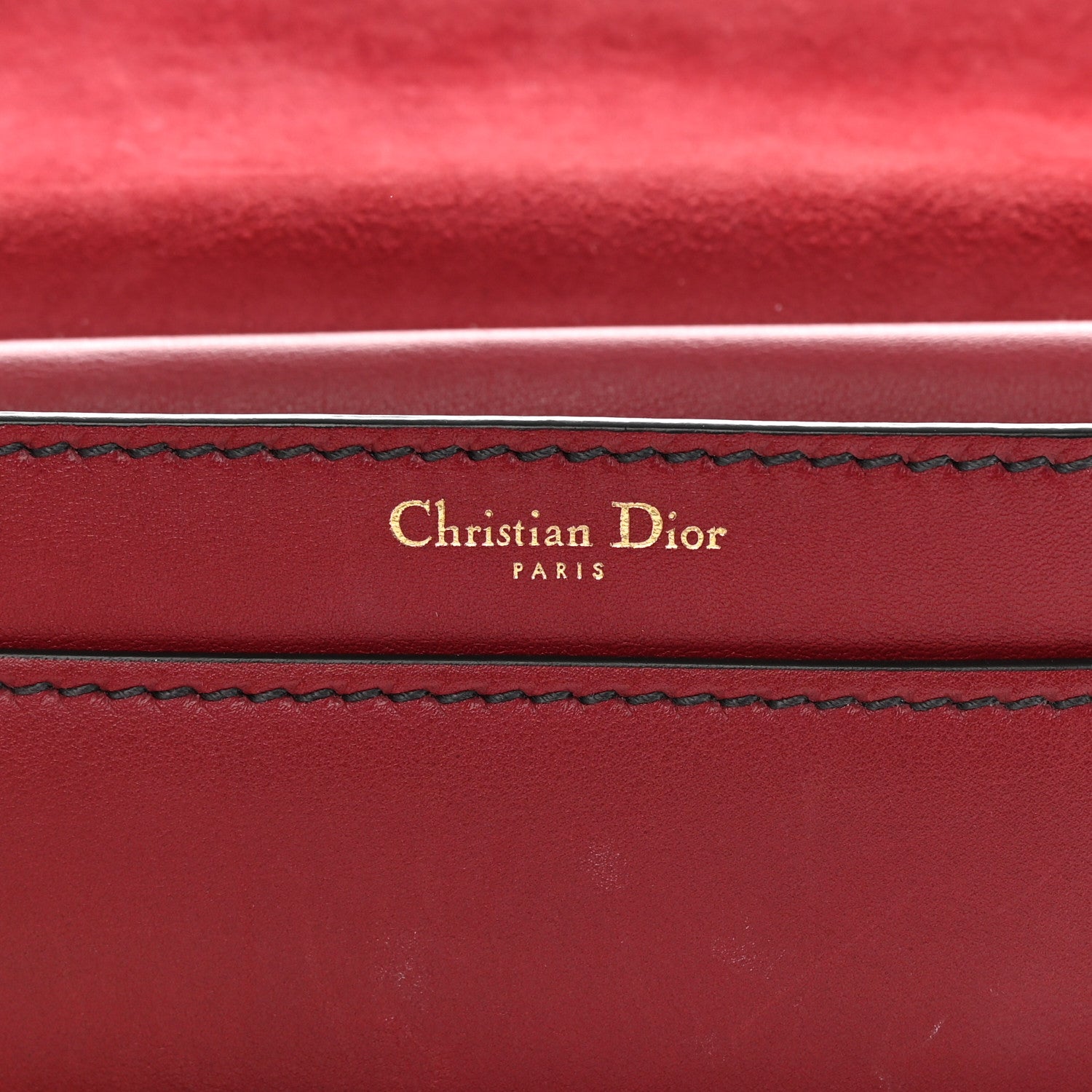 Christian Dior Calfskin J'Adior Chain Flap Bag Red 6 of 19