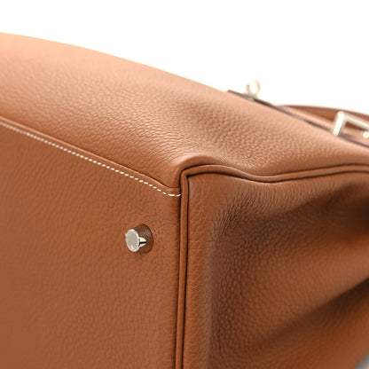 Hermes Togo Maxi Kelly Retourne 42 Gold 10 of 15