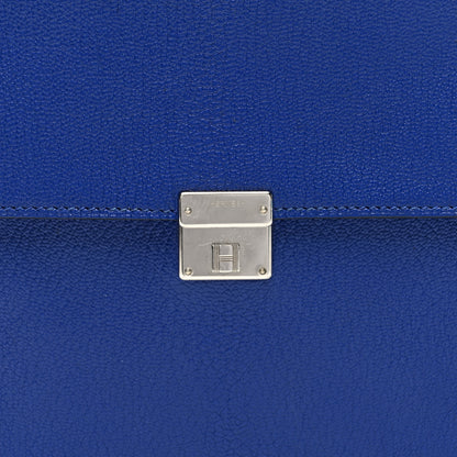 Hermes Chevre Mysore Clic 16 Wallet Bleu Electrique 8 of 10