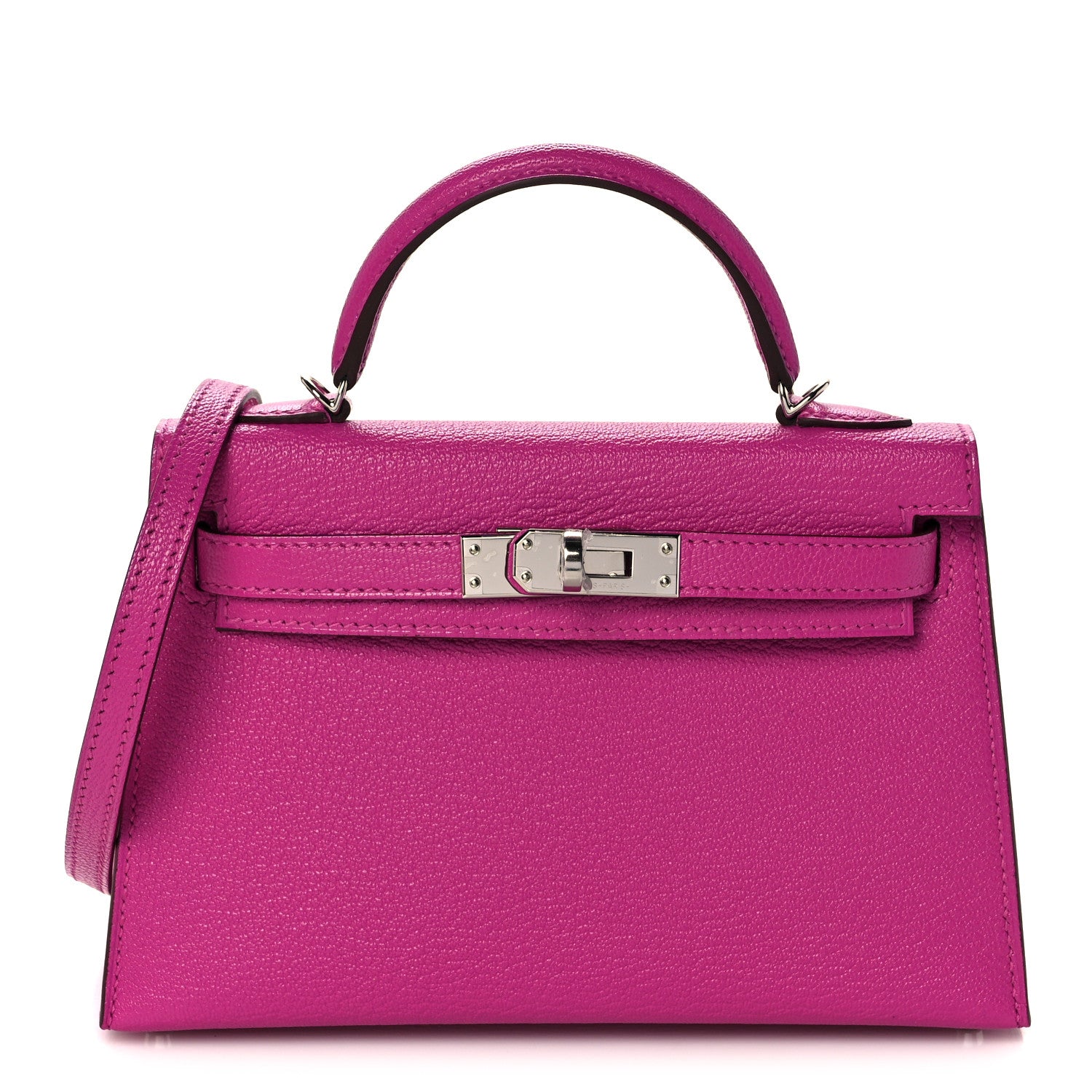 Hermes Chevre Mysore Mini Kelly Sellier 20 Magnolia 1 of 32