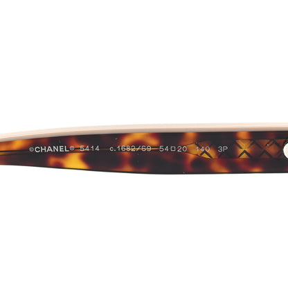 Chanel Acetate Polarized CC Butterfly Sunglasses 5414 Tortoise 8 of 8