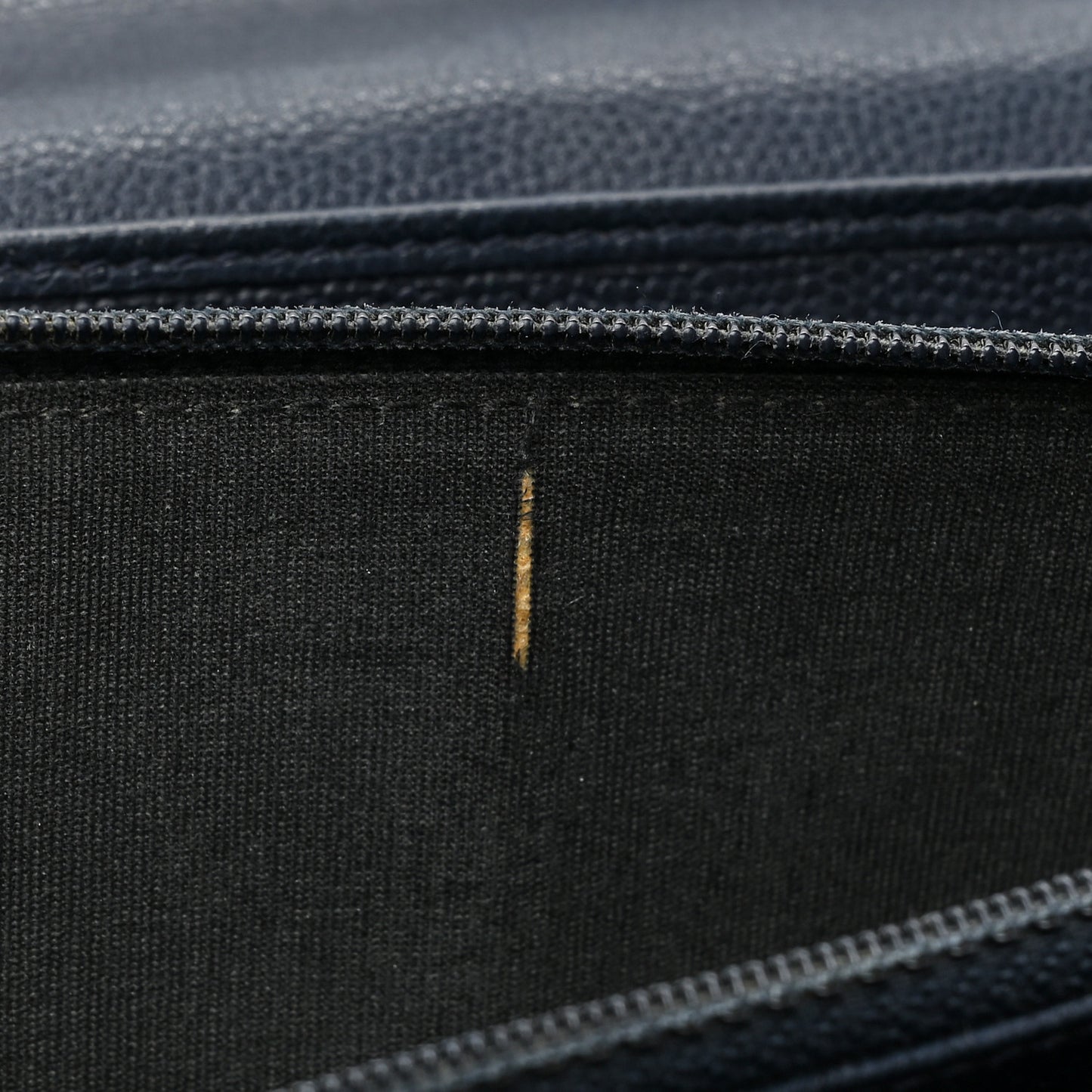 Caviar Sevruga Long Flap Wallet Navy