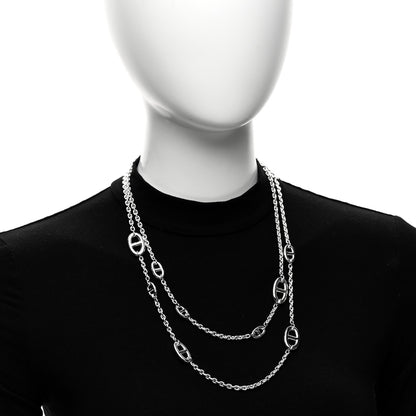 Hermes Sterling Silver Farandole Necklace 120 2 of 6