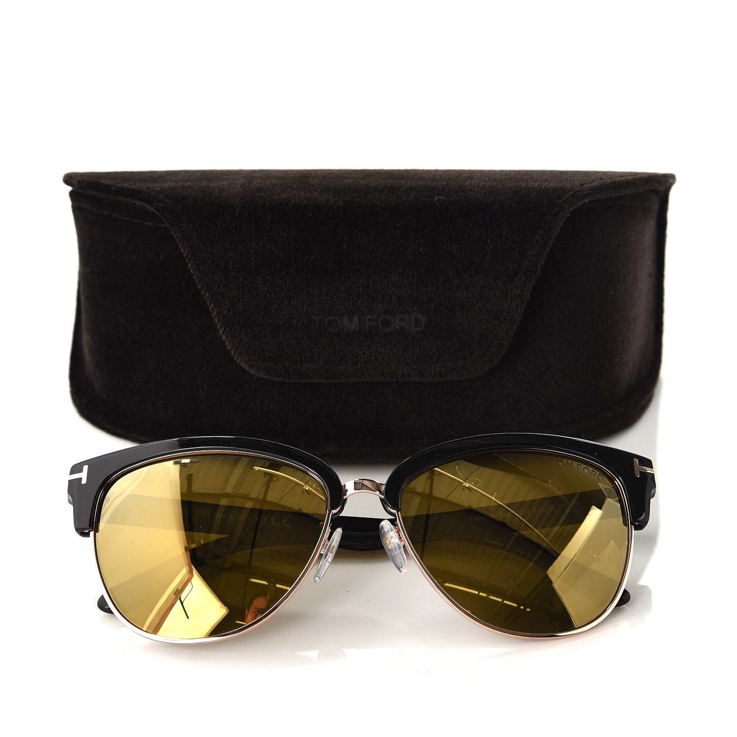 Tom Ford Fany Sunglasses TF368 Black 8 of 8
