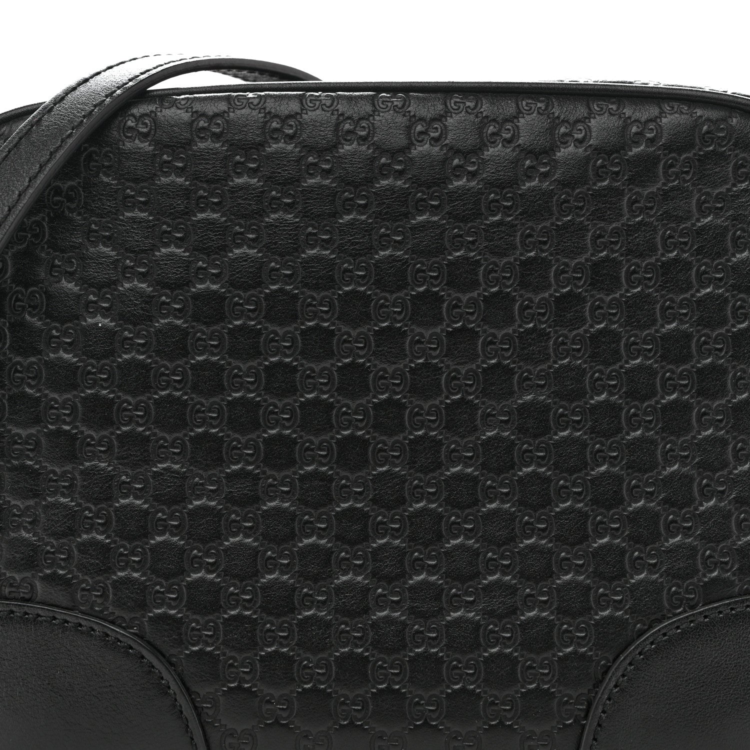 Gucci Microguccissima Mini Bree Messenger Bag Black 8 of 12