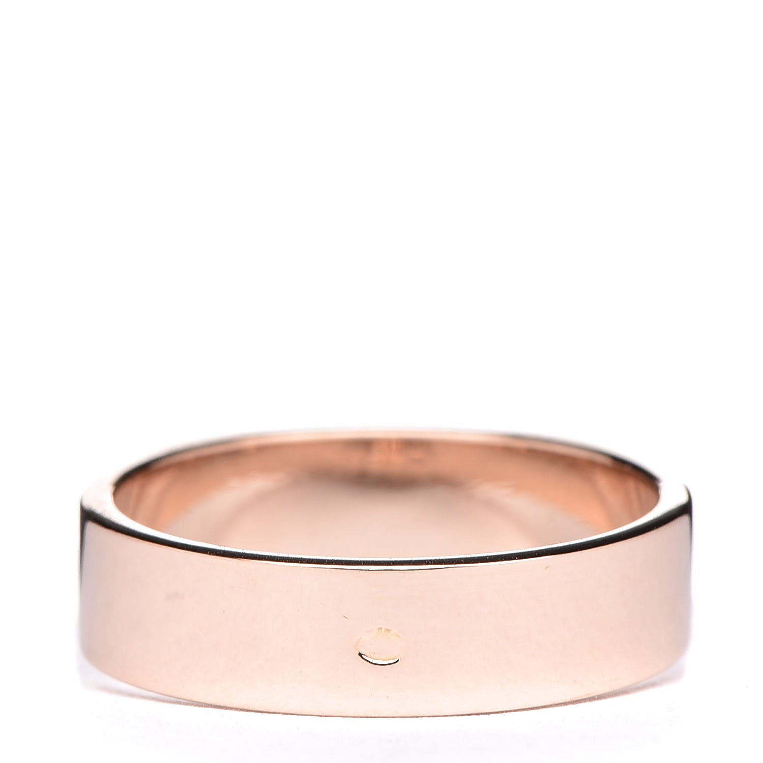 Hermes 18K Rose Gold PM Collier De Chien Ring 52 6 3 of 4