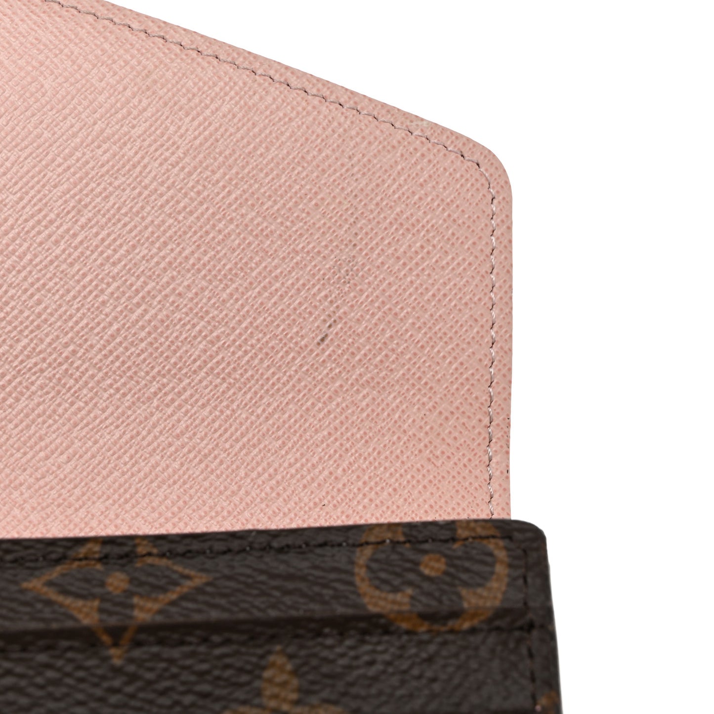 Monogram Sarah Wallet NM Rose Ballerine
