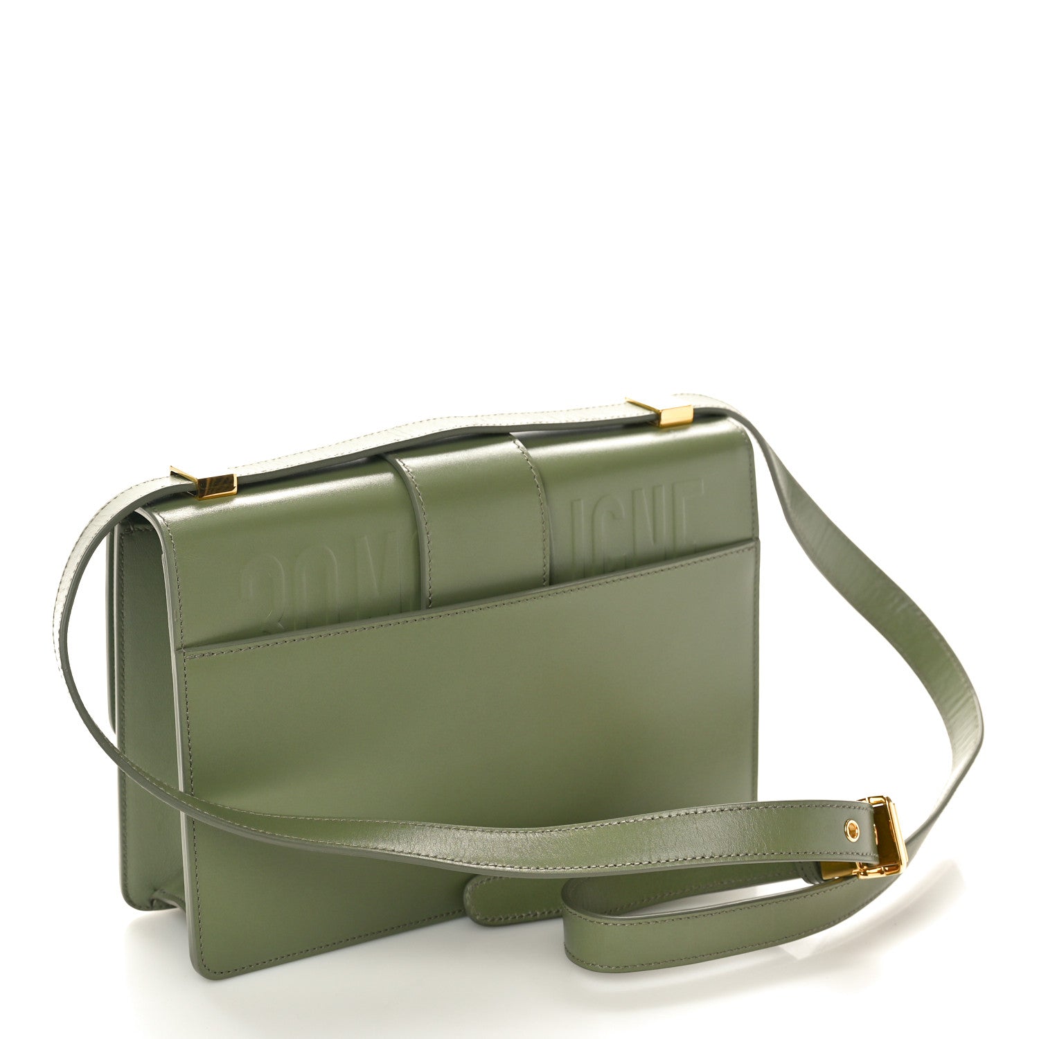 Christian Dior Smooth Calfskin 30 Montaigne Flap Bag Mint Green 3 of 10