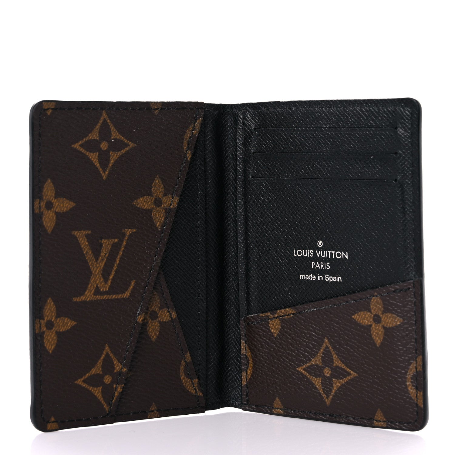 Louis Vuitton Monogram Macassar Pocket Organizer NM 5 of 15