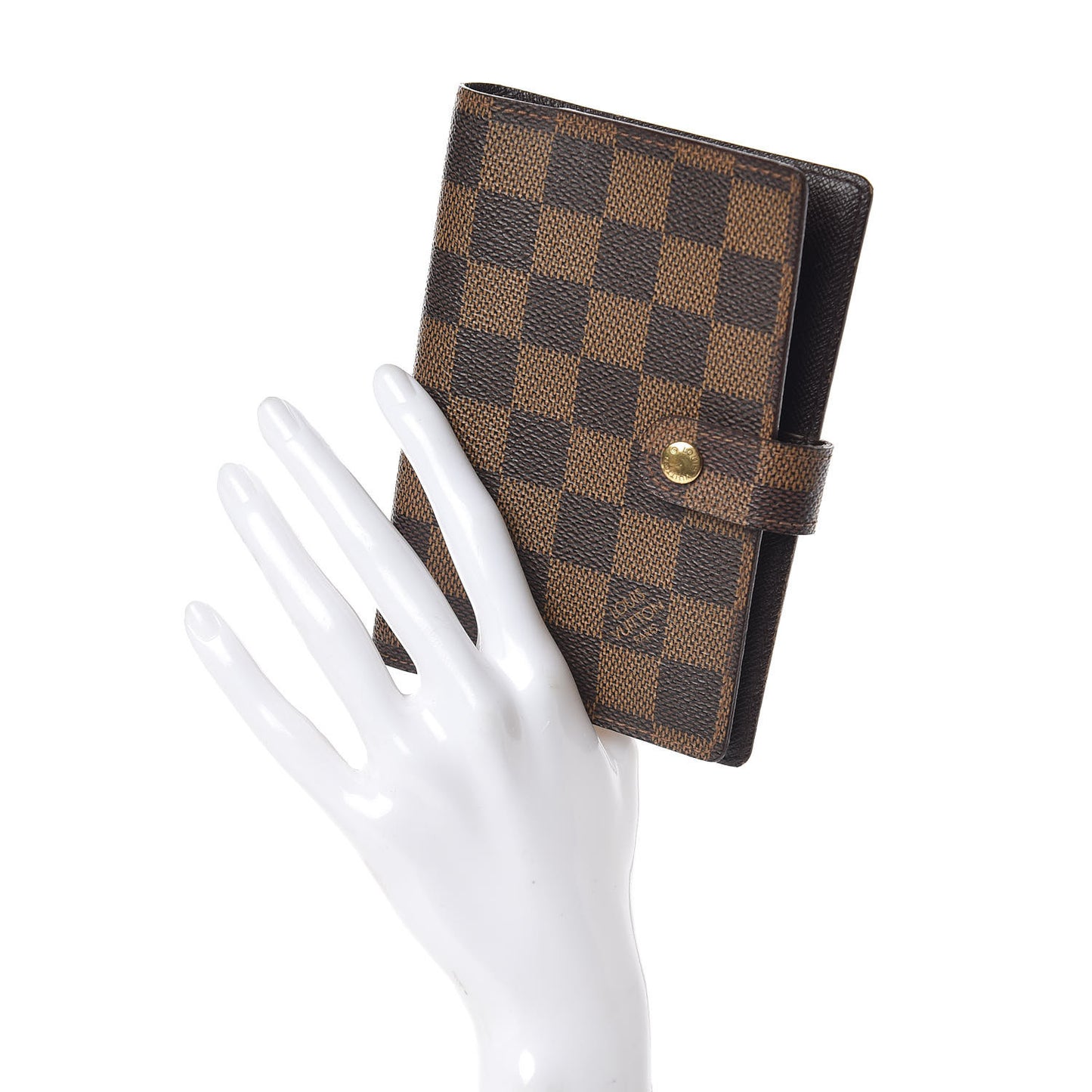 Damier Ebene Small Ring Agenda Cover