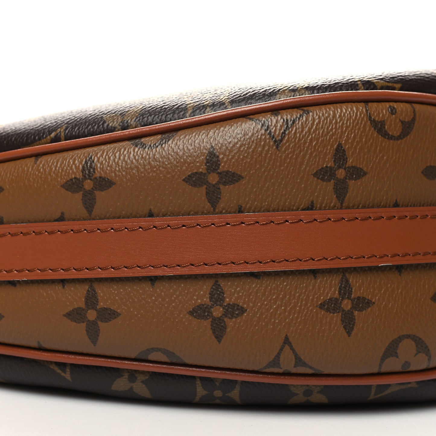 Reverse Monogram Loop Hobo