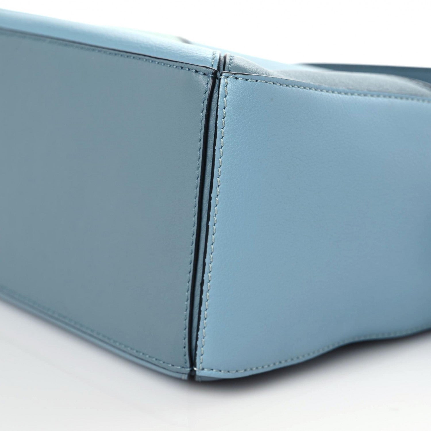 Loewe Calfskin Small Puzzle Bag Aqua Light Blue Stone Blue 6 of 11