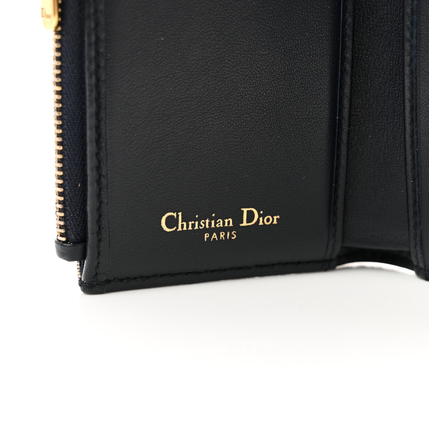 Oblique Saddle Lotus Wallet Blue