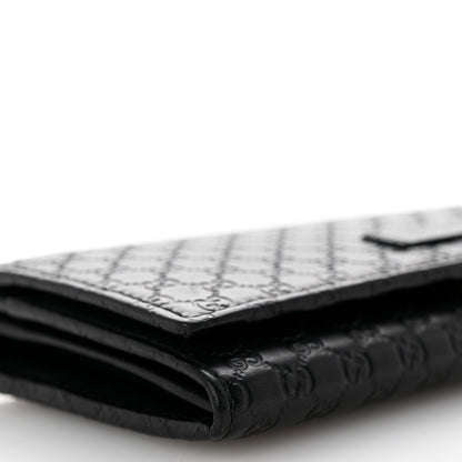 Gucci Soft Microguccissima Continental Wallet Black 9 of 11