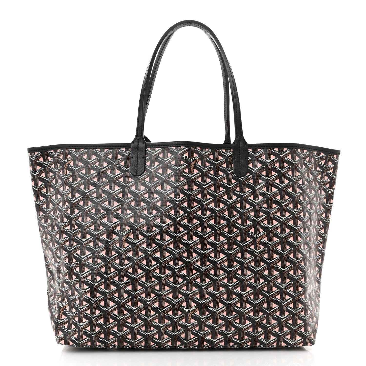 Goyard Goyardine Saint Louis Claire Voie Black Pink 3 of 11