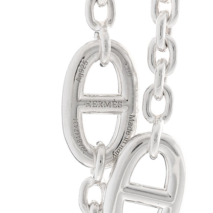 Hermes Sterling Silver Farandole Necklace 120 5 of 5