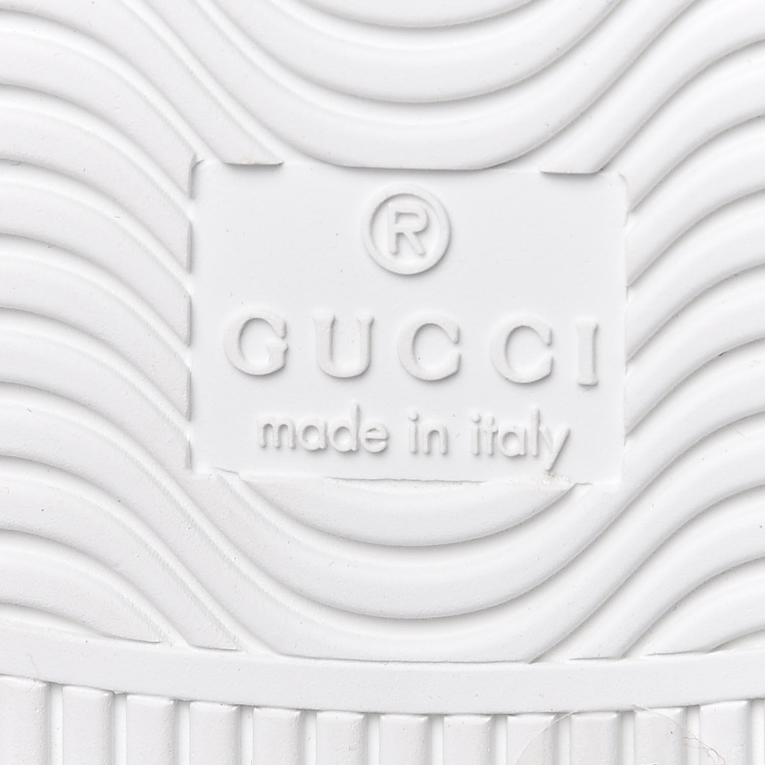 Gucci Calfskin Ayers Crystal Web Womens New Ace Pineapple Sneakers 37 White 7 of 9