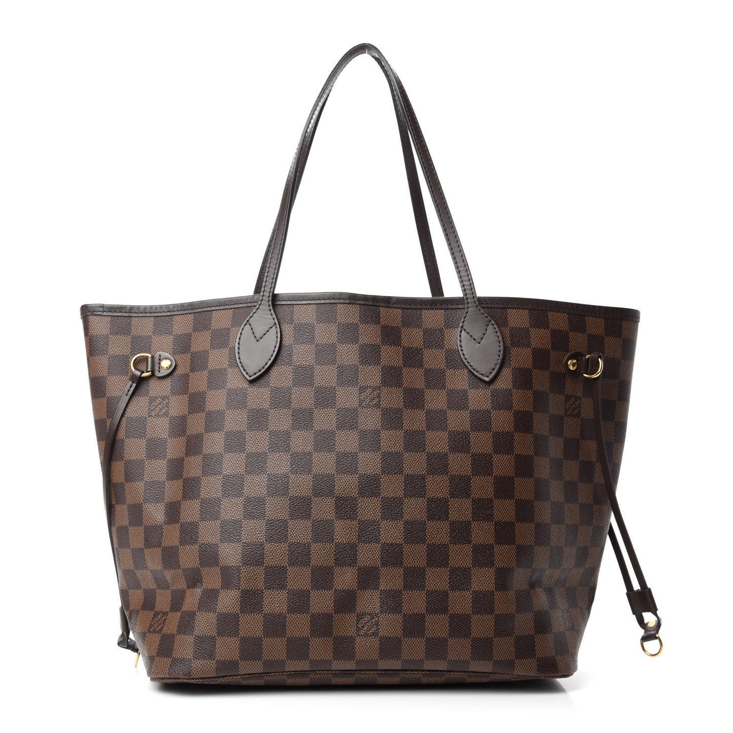 Damier Ebene Neo Neverfull MM Rose Ballerine