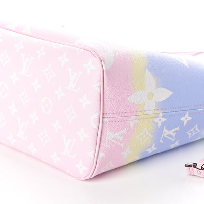 Louis Vuitton Monogram Escale Neverfull MM Pastel 10 of 11