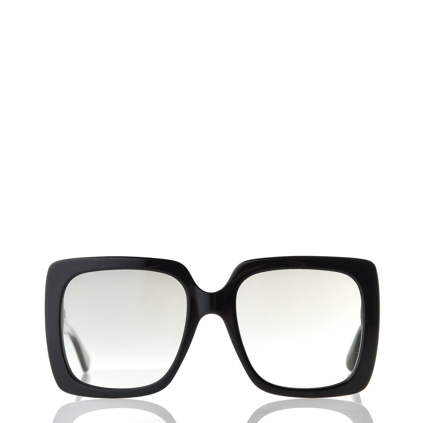 Crystal Square Frame GG Sunglasses GG0418S Black