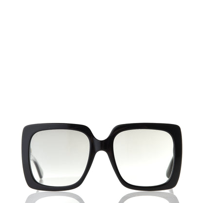 Gucci Crystal Square Frame GG Sunglasses GG0418S Black 2 of 8