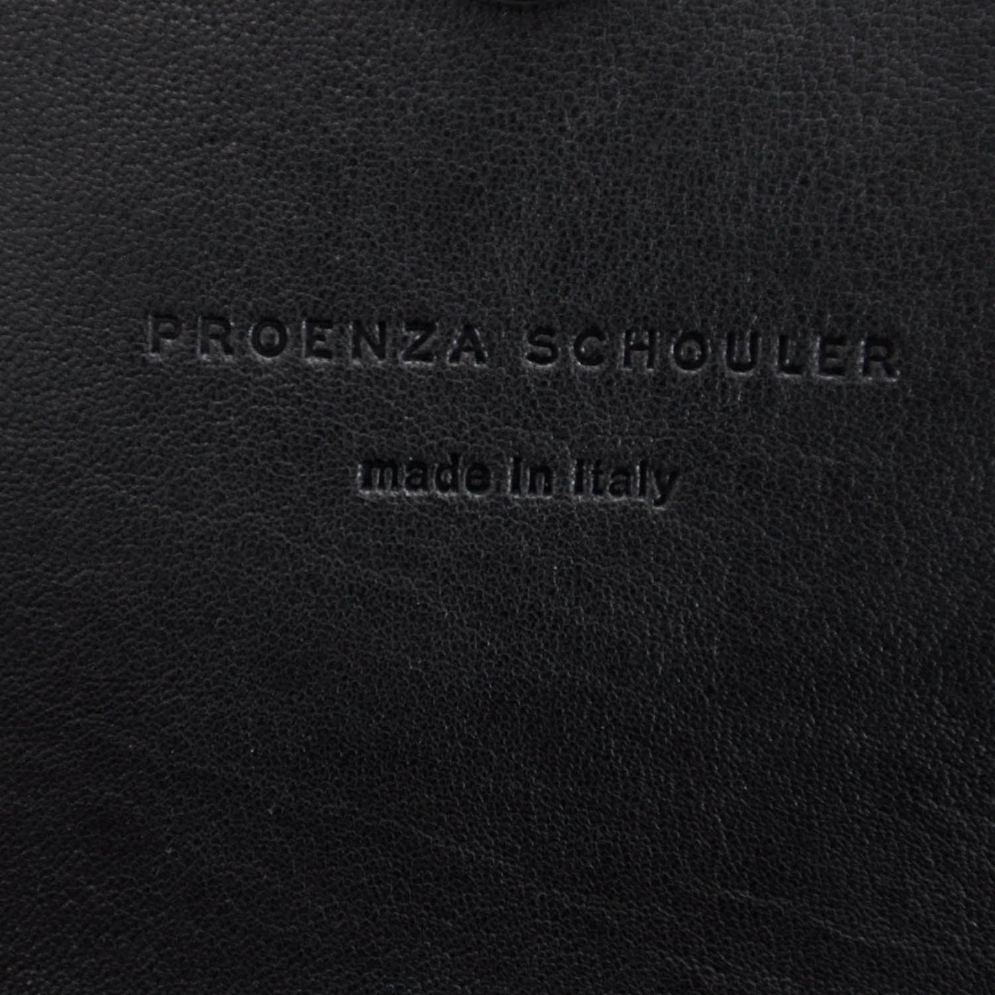 Leather PS1 Continental Wallet Black