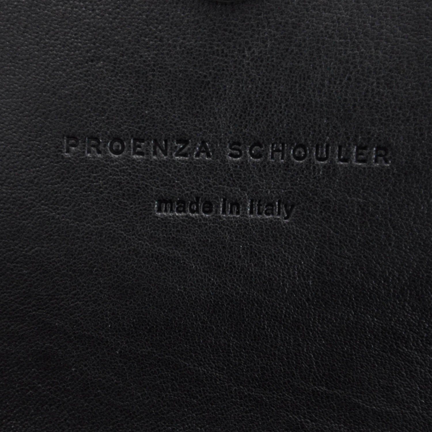 Proenza Schouler Leather PS1 Continental Wallet Black 6 of 6