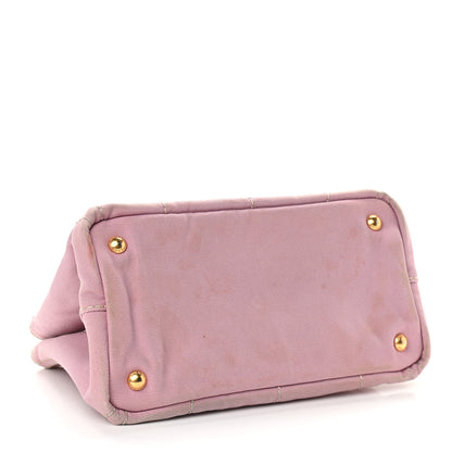 Prada Canapa Small Logo Tote Alabastro 4 of 10