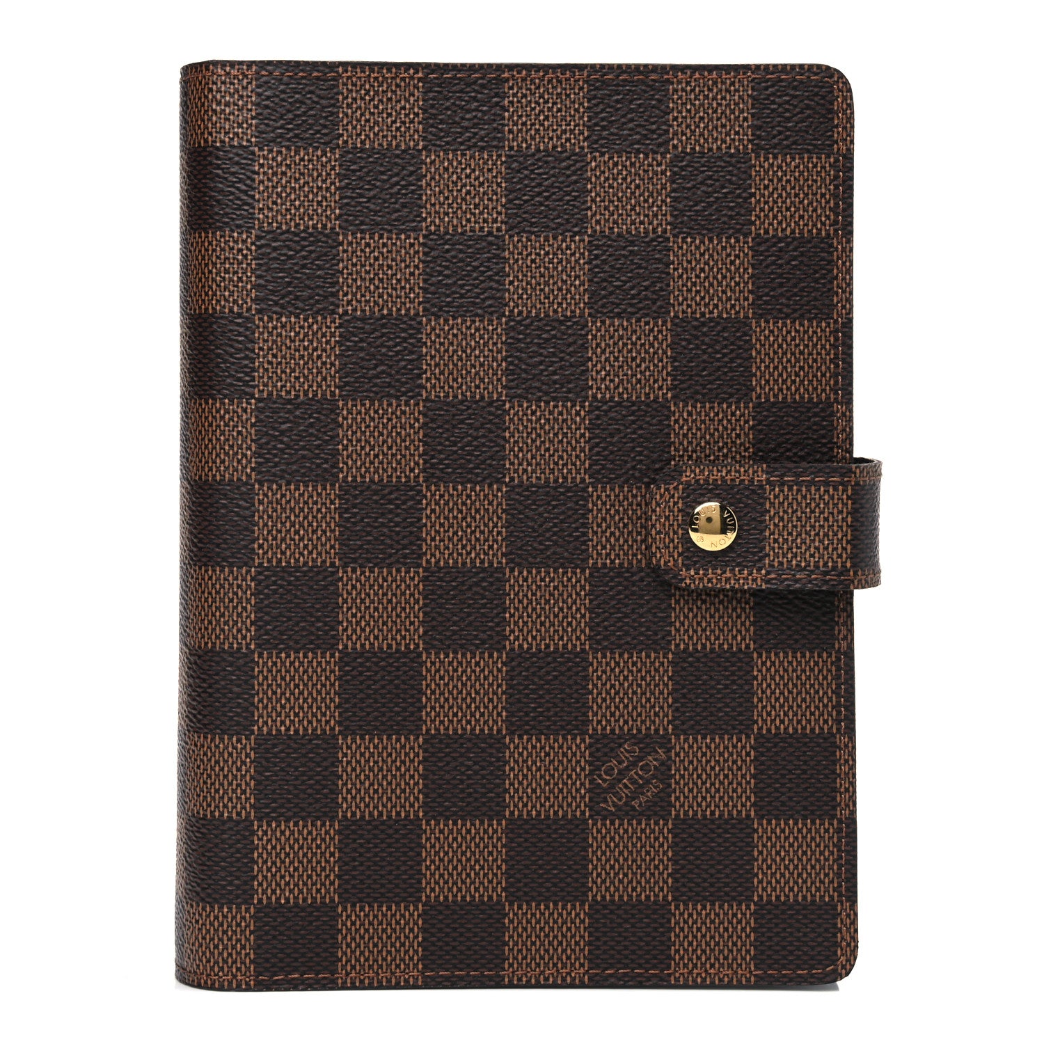 Louis Vuitton Damier Ebene Medium Ring Agenda Cover 1 of 6