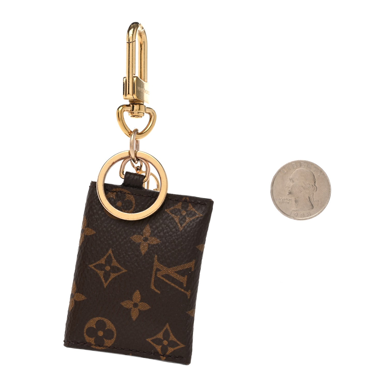 Louis Vuitton Monogram Kirigami Pouch Bag Charm Key Holder 2 of 7