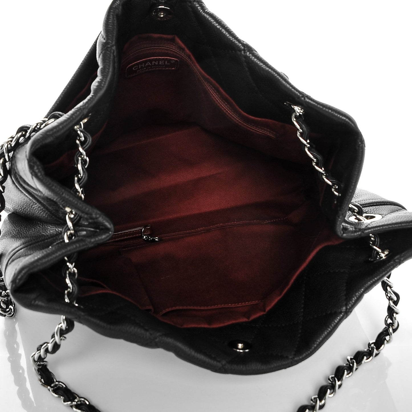 Caviar Quilted CC Timeless Soft Tote Black