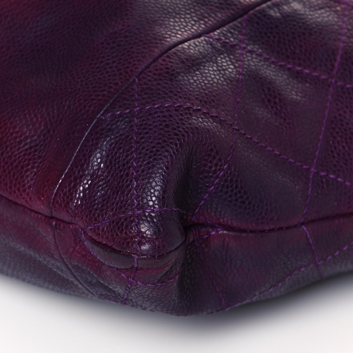 Caviar 31 Drawstring Tote Burgundy