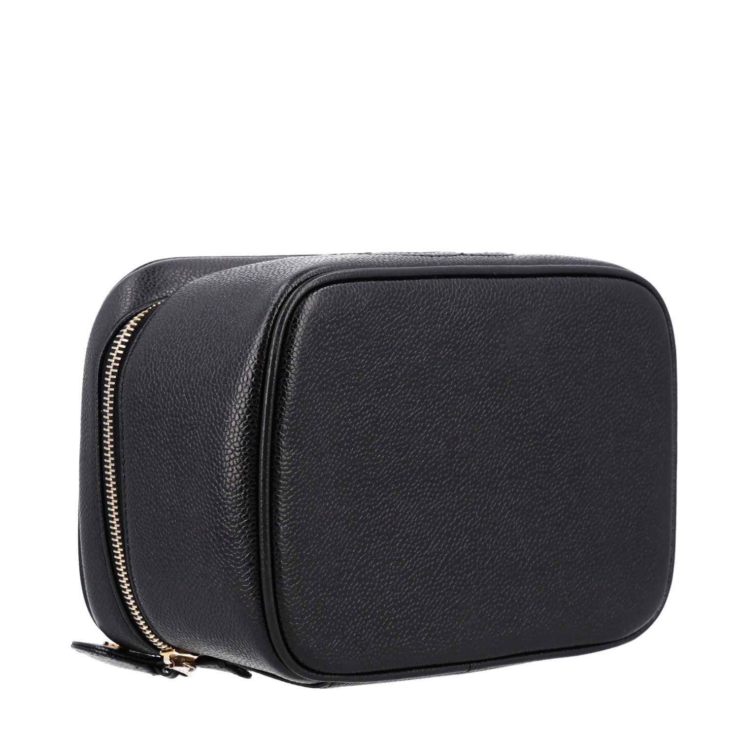 Chanel Caviar CC Vanity Cosmetic Case Black 3 of 11
