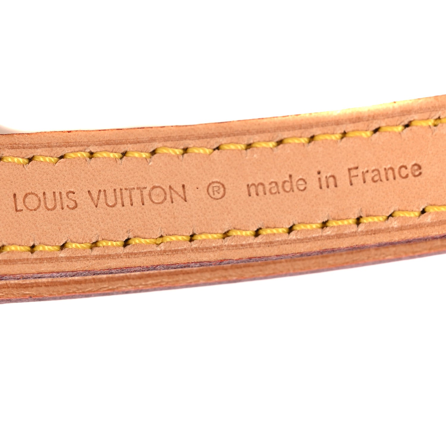 Louis Vuitton Vachetta 16mm Adjustable Shoulder Strap 3 of 5