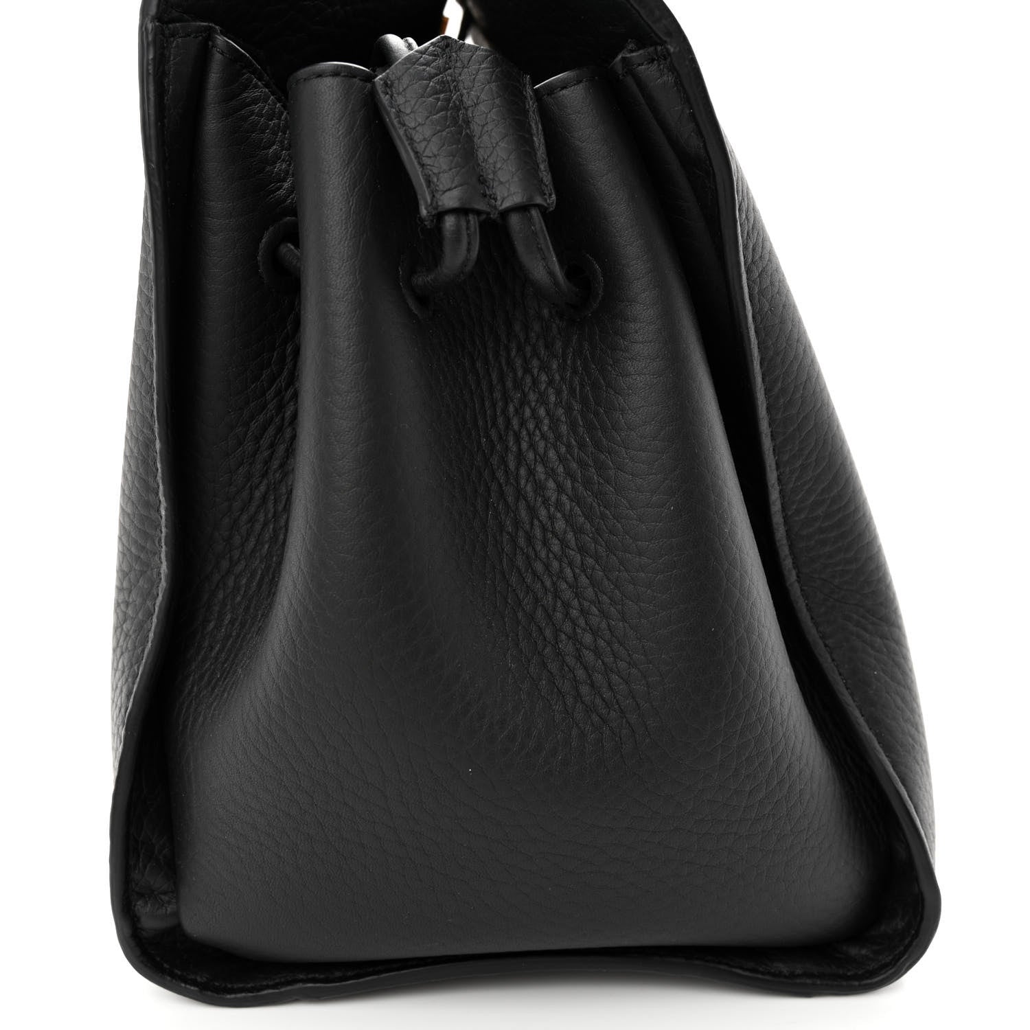 Mulberry Heavy Grain Iris Tote Black 14 of 21