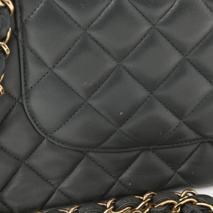 Chanel Caviar Quilted Jumbo Double Flap Dark Grey 14 of 16