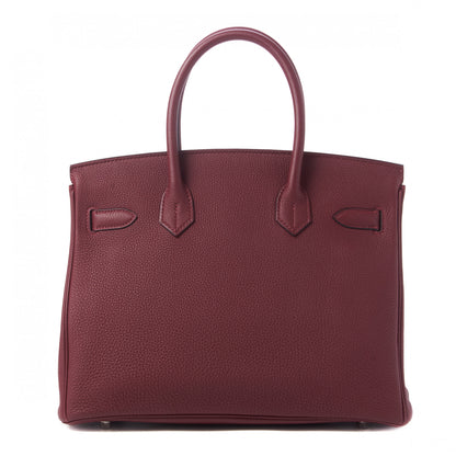 Hermes Togo Birkin 30 Rouge H 3 of 31