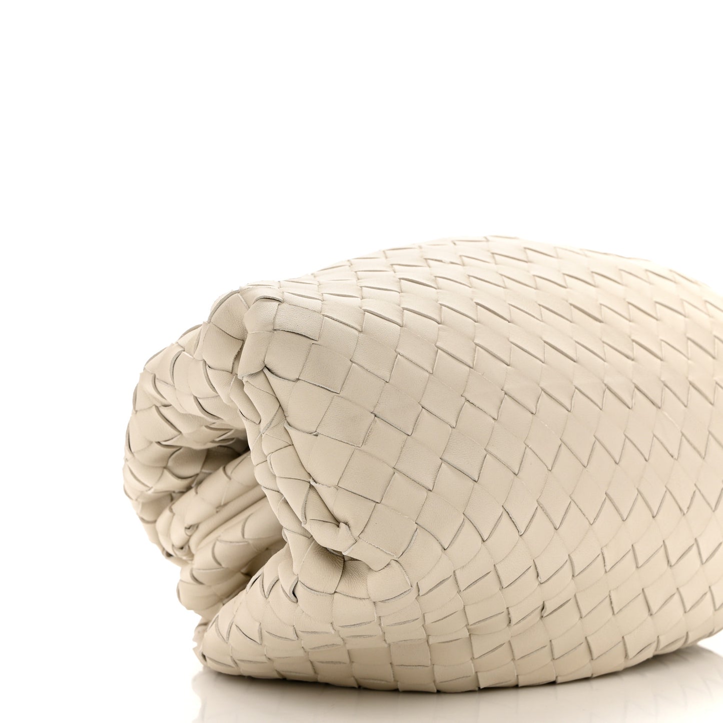 Nappa Maxi Intrecciato The Pouch Oversized Clutch Plaster