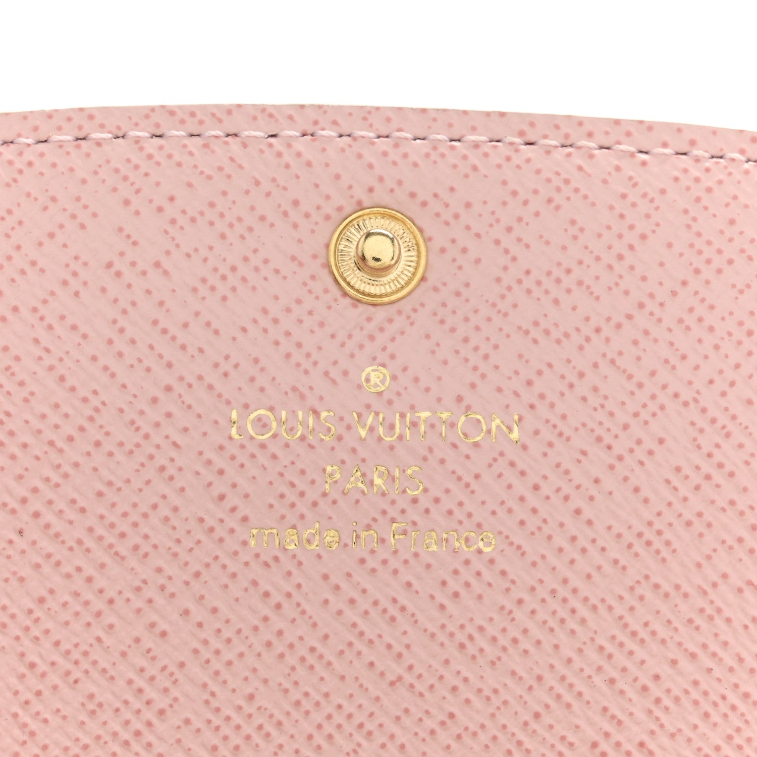 Louis Vuitton Damier Azur Emilie Wallet Rose Ballerine 6 of 10