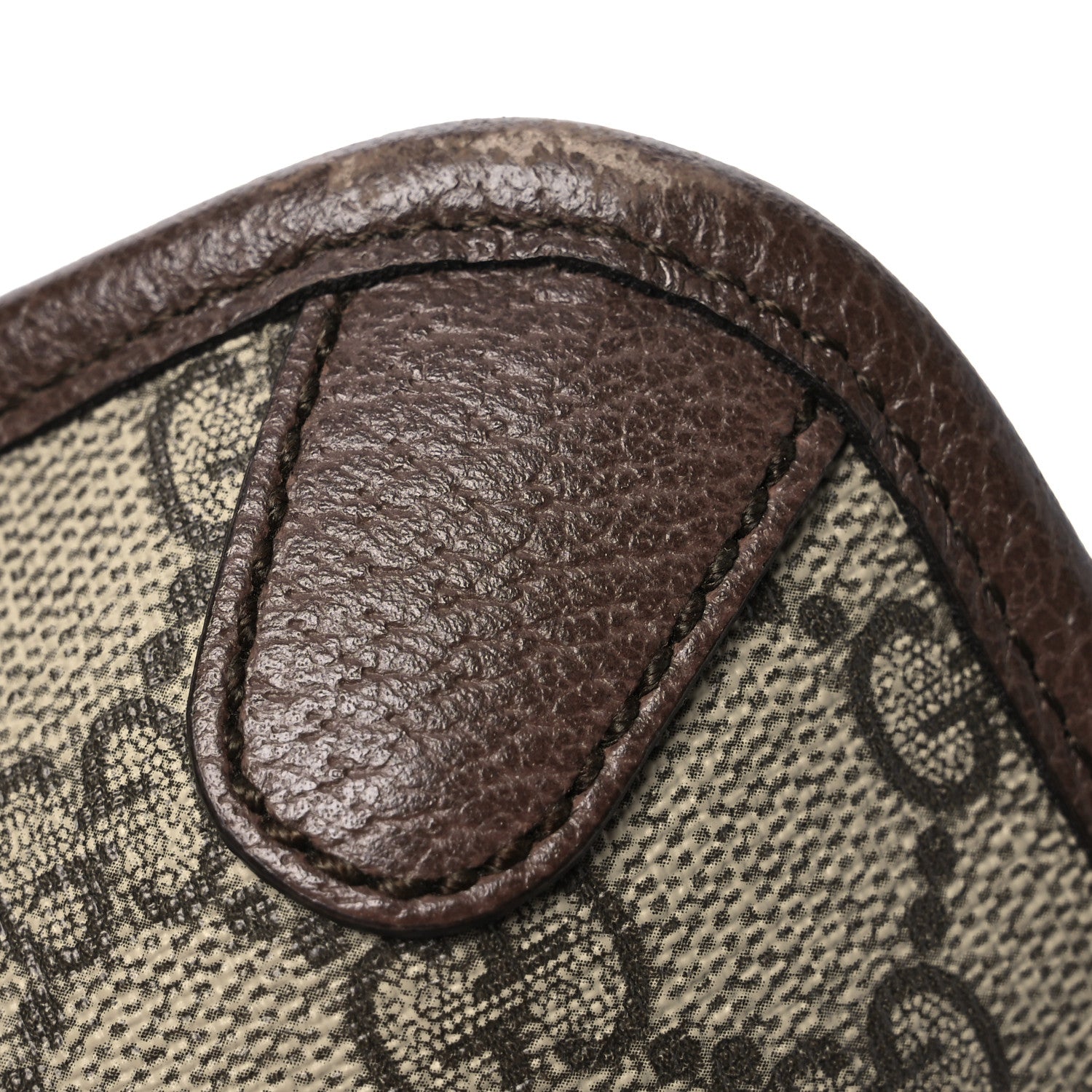 Gucci GG Supreme Monogram Neo Vintage Web Belt Bag Brown 11 of 12