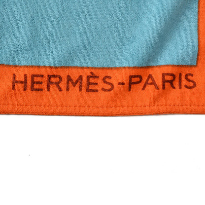 Hermes Cotton Terry Printed Beach Towel 4 of 6