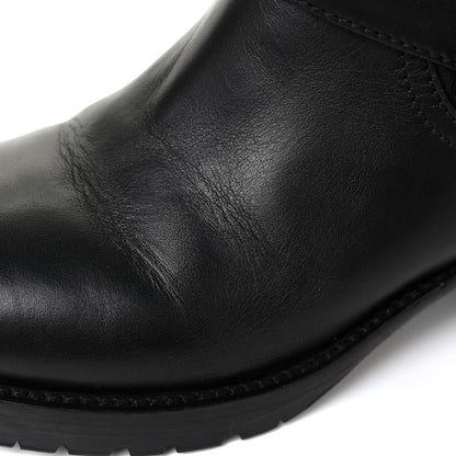 Valentino Garavani Calfskin Rockstud 30mm Biker Boots 37 Black 11 of 16